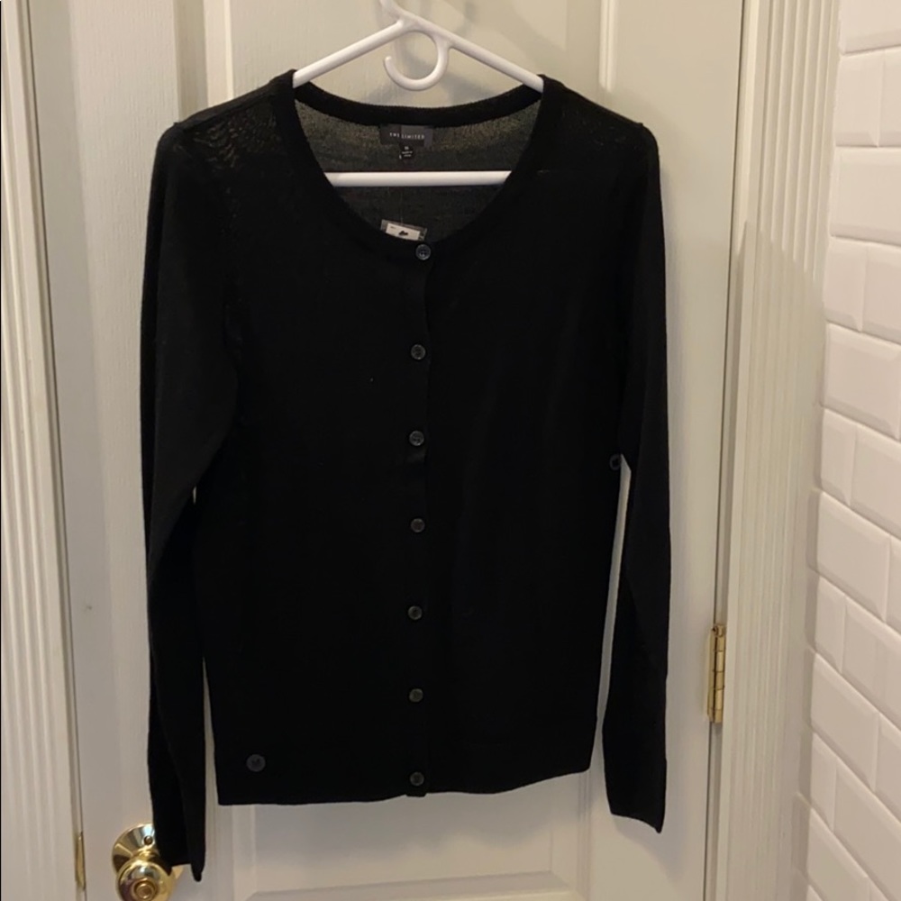 NWT The Limited black cardigan